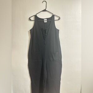 Black Sleeveless Jumpsuit